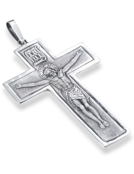 Pope Leo XIV Inspired Sterling Silver Pastoral Crucifix