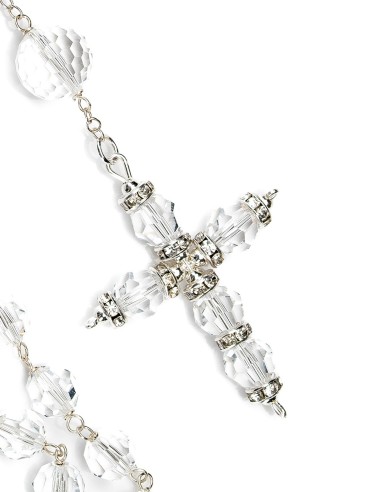 Large Clear Crystal Rosary