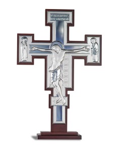 Crucifix Bilaminate Sterling Silver 0798 Crucifix Bilaminate Sterling Silver 0798