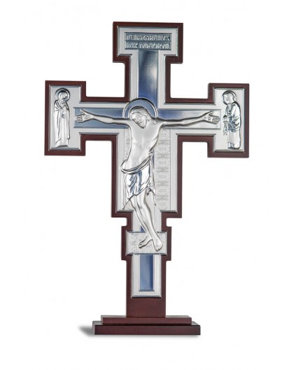 Crucifix Bilaminate Sterling Silver 0798