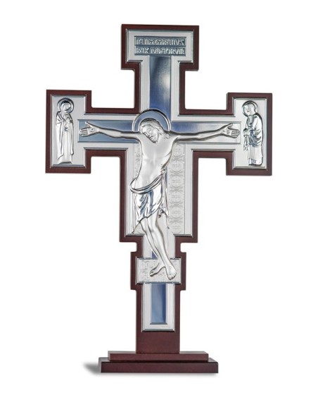 Crucifix Bilaminate Sterling Silver 0798 Crucifix Bilaminate Sterling Silver 0798