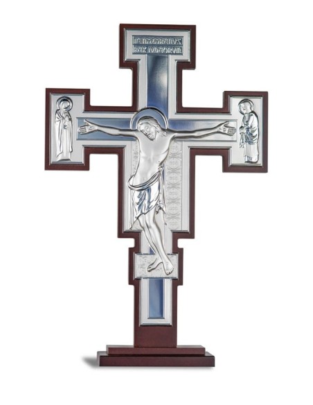 Crucifix Bilaminate Sterling Silver 0798