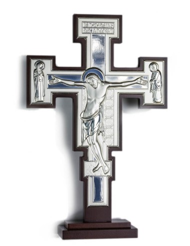 Crucifix Bilaminate Sterling Silver 0801