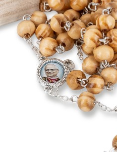 Pope Leo XIV Wooden Rosary Box Set 2