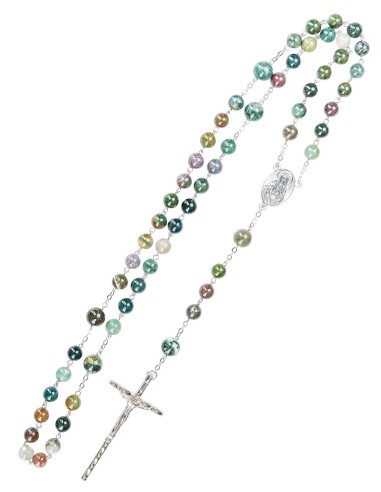 Moss Agate Rosary