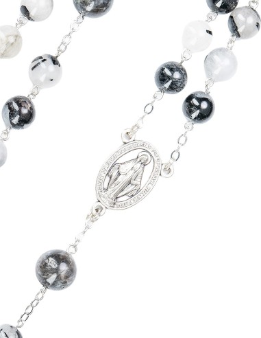 Rutilated Quartz Rosary