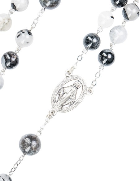 Rutilated Quartz Rosary