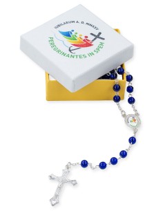 Blue Crystal Jubilee Rosary 2