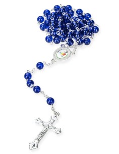 Blue Crystal Jubilee Rosary
