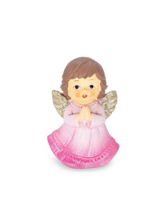 Pink Prayng Angel Figurine