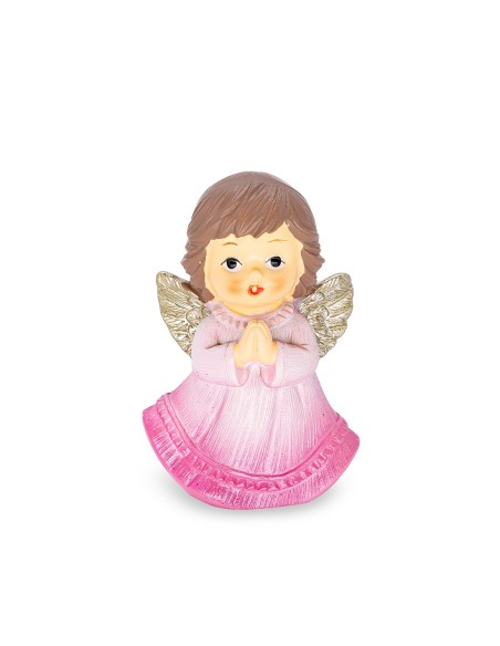 Pink Prayng Angel Figurine