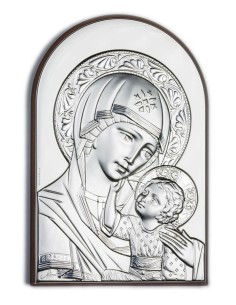 Virgin Mary Bilaminate Sterling Silver 0810