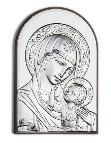 Virgin Mary Bilaminate Sterling Silver 0810