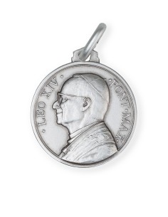 Sterling Silver Pope Leo XIV Medal