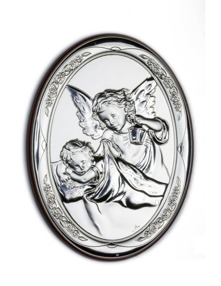 Guardian Angel Bilaminate Sterling Silver 0814 Guardian Angel Bilaminate Sterling Silver 0814