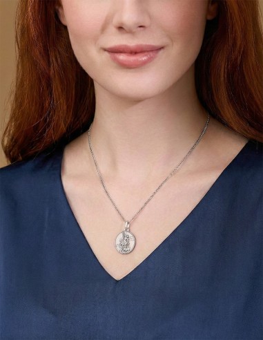 Sterling Silver St. Michael the Archangel Medal