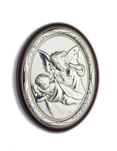 Guardian Angel Bilaminate Sterling Silver 0852