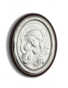 Virgin Mary Bilaminate Sterling Silver 0855