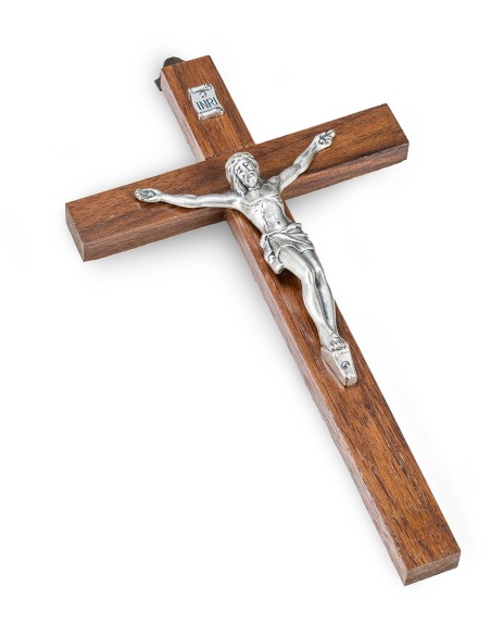 Classic Dark Wood Crucifix