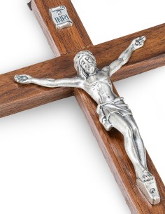 Classic Dark Wood Crucifix 2
