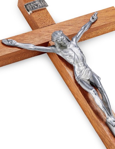 Classic Thick Wood Crucifix