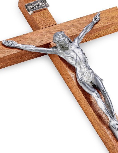 Classic Thick Wood Crucifix