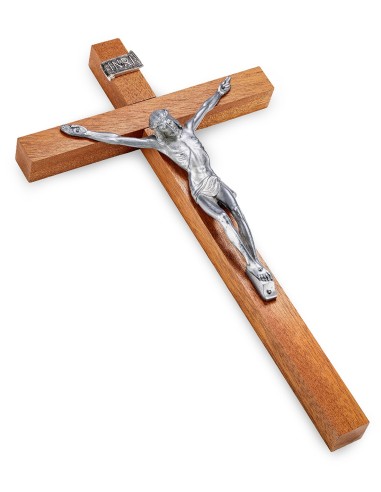 Classic Thick Wood Crucifix
