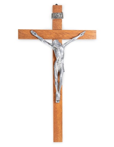 Classic Thick Wood Crucifix