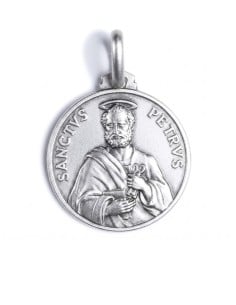 Sterling Silver St. Peter the Apostle Medal