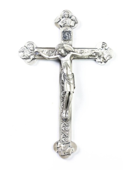 Four Evangelist metal Crucifix