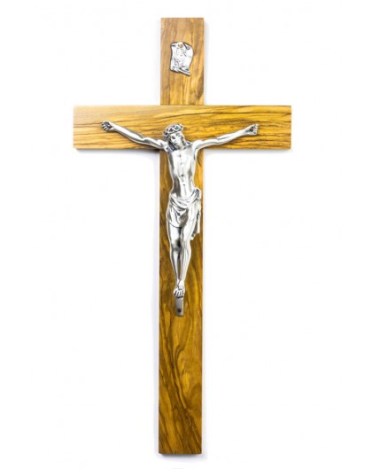 Olive wood Crucifix big