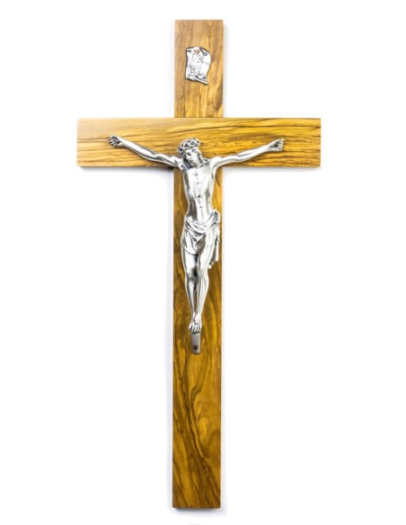 Olive wood Crucifix big