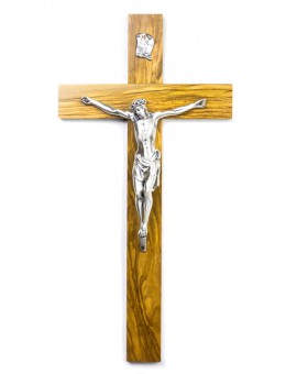 Olive Wood Crucifix Medium