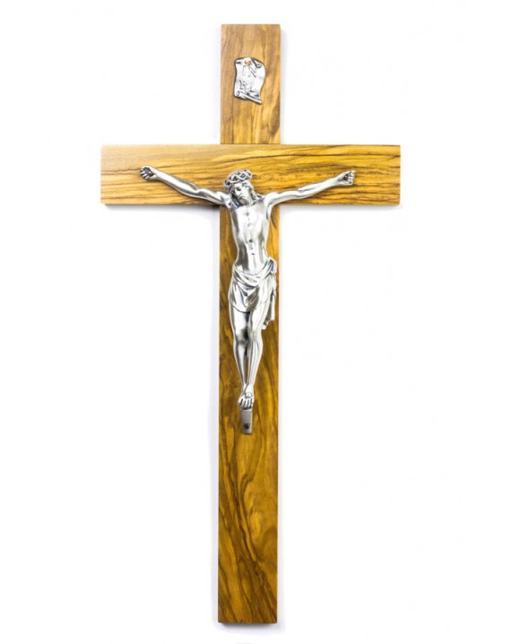 Olive Wood Crucifix Medium