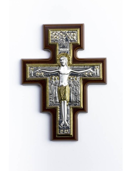 San Damiano Silver Plated Crucifix San Damiano Silver Plated Crucifix