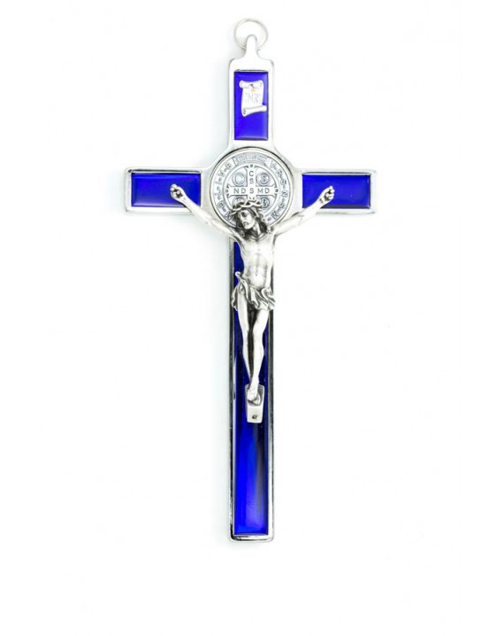 St. Benedict Crucifix Blue