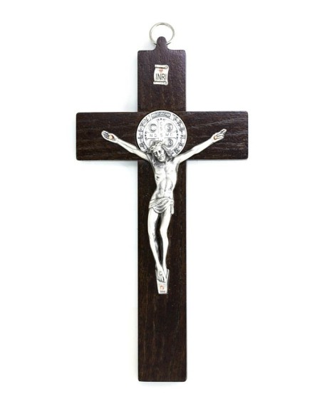 St. Benedict Crucifix dark wood - Prestige series St. Benedict Crucifix dark wood - Prestige series