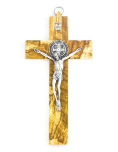 St. Benedict Crucifix Olive wood - Prestige series St. Benedict Crucifix Olive wood - Prestige series