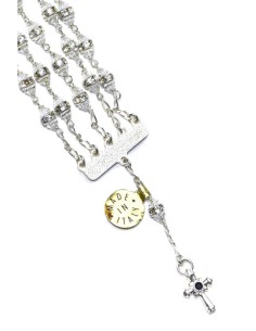 Jewel Rosary Bracelet Clear Cristal and strass Jewel Rosary Bracelet Clear Cristal and strass