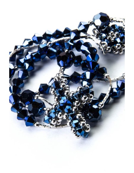Blue Swarovski and Silver Necklace Blue Swarovski and Silver Necklace