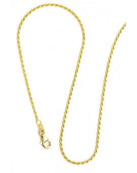 Gold Plated Sterling Silver chain 02