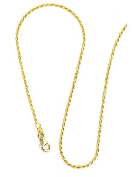 Gold Plated Sterling Silver chain 02