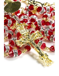 Gold and Red Crystal Luxury Christmas Gift