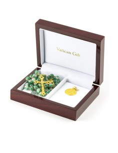 Gold and Green Murano Luxury Christmas Gift Gold and Green Murano Luxury Christmas Gift