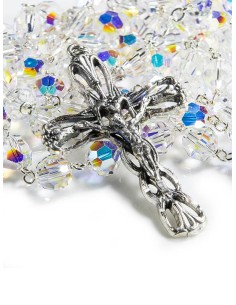 Swarovski Crystal Trinity Rosary Swarovski Crystal Trinity Rosary
