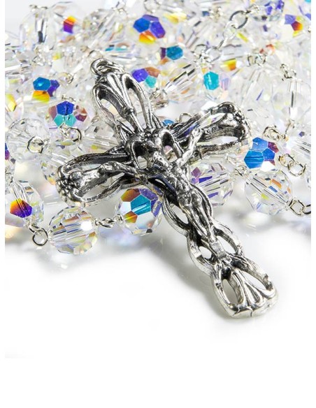 Swarovski Crystal Trinity Rosary Swarovski Crystal Trinity Rosary