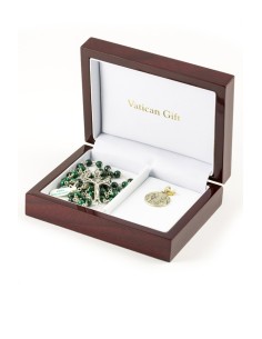 Greeen Malachite and Silver Christmas Gift Greeen Malachite and Silver Christmas Gift
