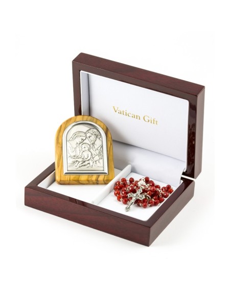 Red Crystal and Silver Christmas Gift Red Crystal and Silver Christmas Gift