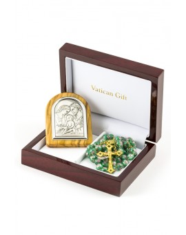 Gold and Green Murano Luxury Christmas Gift