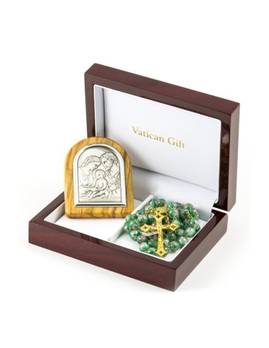 Gold and Green Murano Luxury Christmas Gift